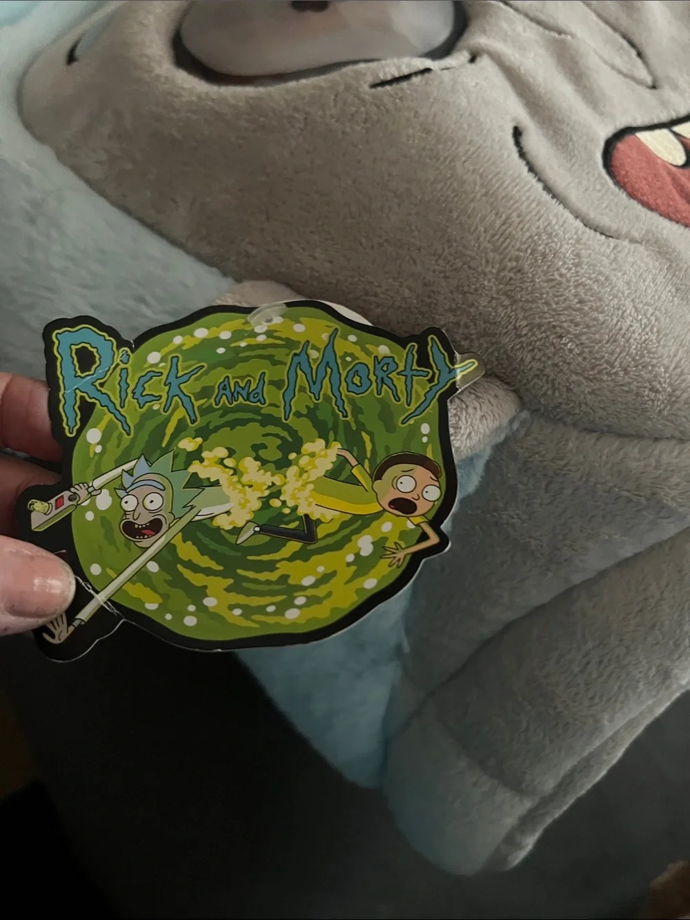 Rick and Morty big costume heads NWT
